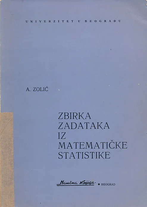 Zbirka iz matematičke statistike