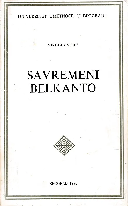 Savremeni belkanto