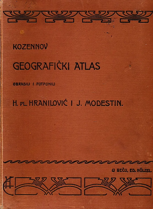 Kozennov geografički atlas za srednje škole