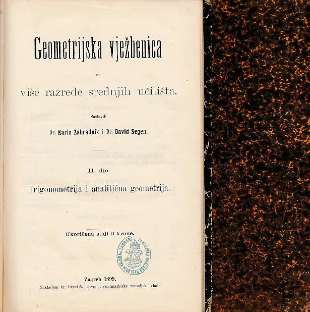 Geometrijska vježbenica za više razrede srednjih učilišta I-II