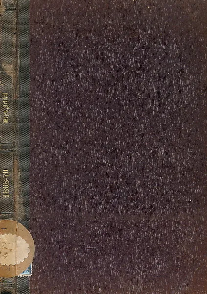 Gesetz-Artikel des Landtages der Königreiche Kroatien, Slavonien und Dalmatien von den Jahren 1868, 1869 und 1870