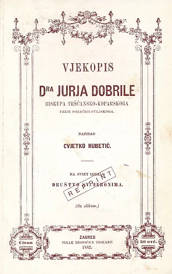 Vjekopis dr. Jurja Dobrile