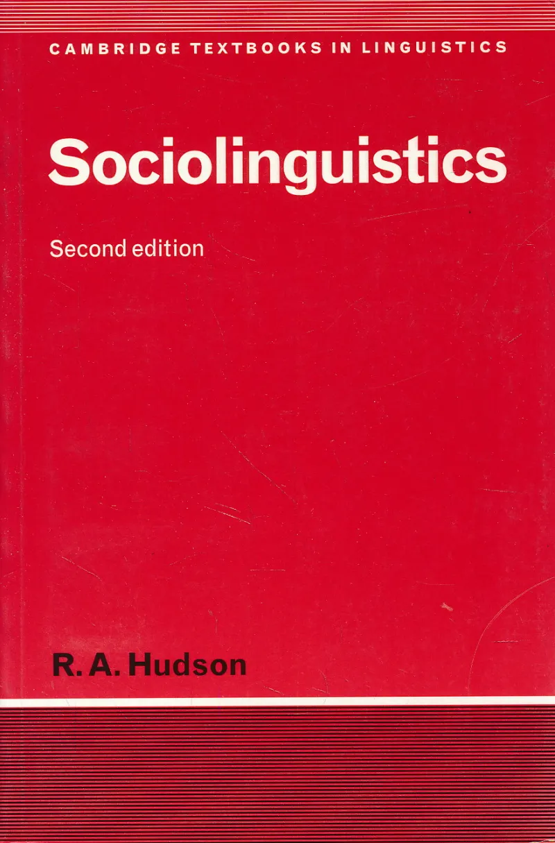 Sociolinguistics