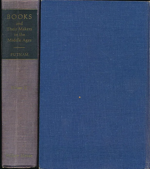 Books and their makers during the middle ages 1-2