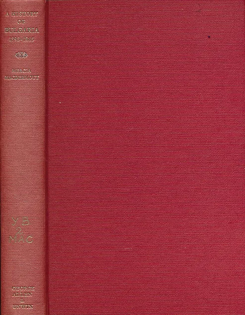 A History of Bulgaria 1393-1885