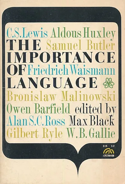 The Importance of Language
