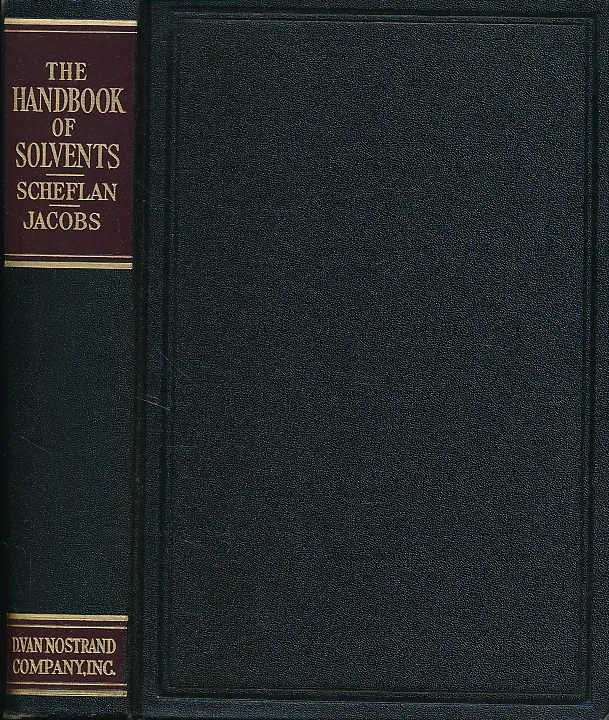 The Handbook of Solvents
