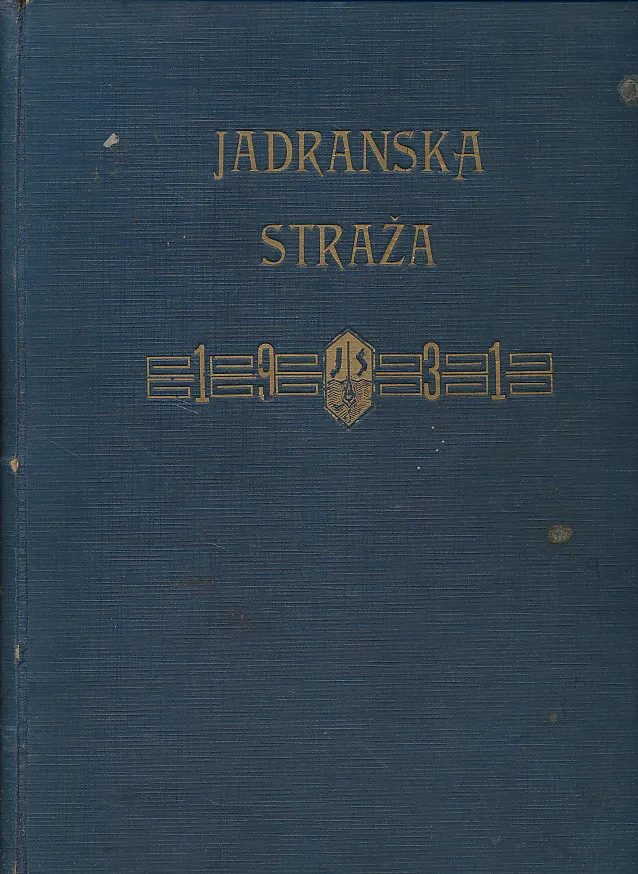 Jadranska straža godina IX 1931
