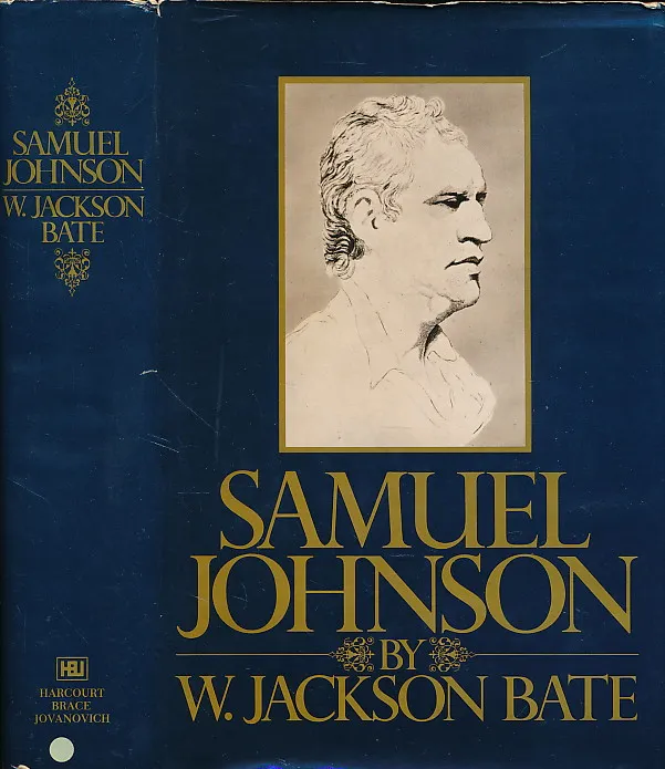 Samuel Johnson 1st edition by Bate, Walter Jackson