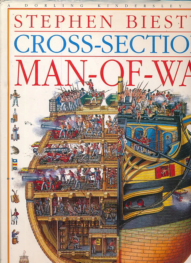 Stephen Biestys Cross-Sections : Man-of-War