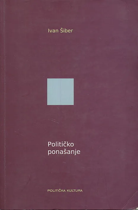 Političko ponašanje : istraživanja hrvatskog društva