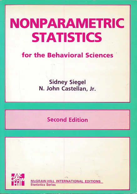 Nonparametric Statistics for the Behavioral Sciences