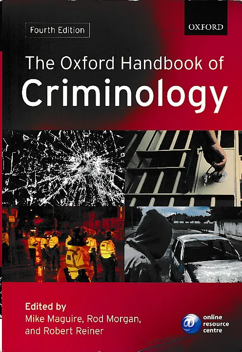 The Oxford Handbook of Criminology