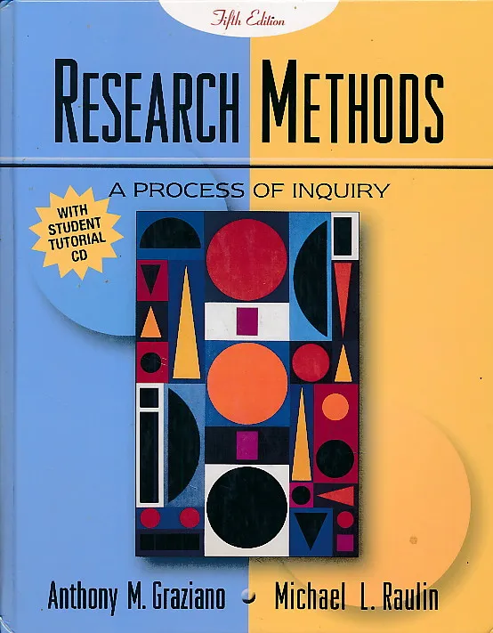 Research Methods : A Process of Inquiry
