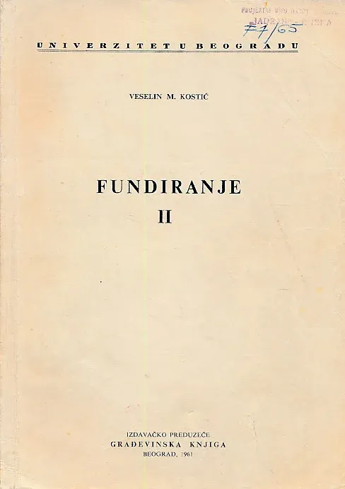 Fundiranje II