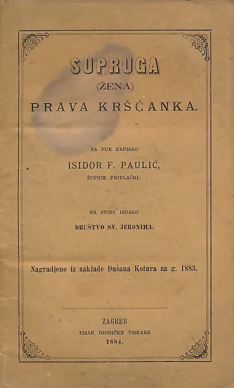 Supruga (žena) prava kršćanka