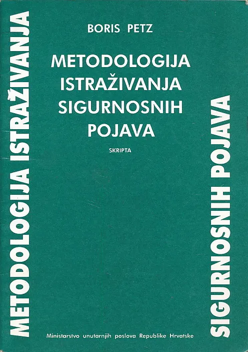 Metodologija istraživanja sigurnosnih pojava : skripta