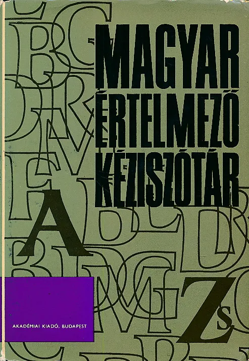 Magyar értelmező kéziszótár