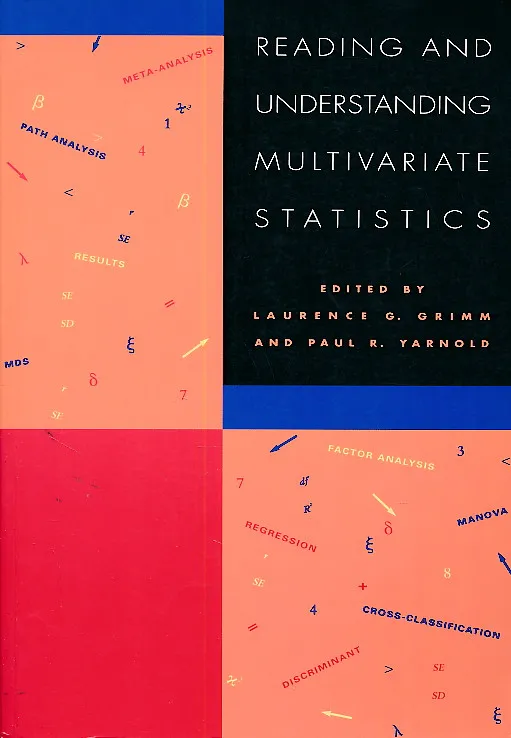 Reading and Understanding Multivariate Statistics