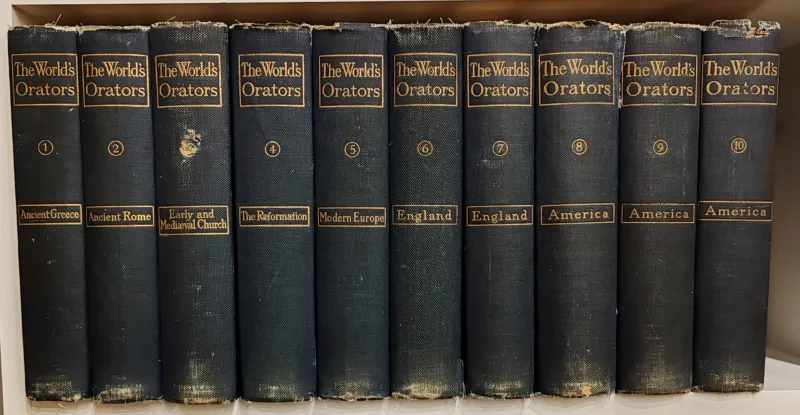 The World's Orators 1-10