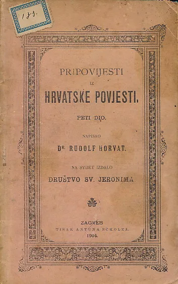 Pripovijesti iz hrvatske povijesti (peti dio)