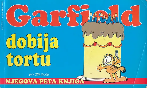 Garfield dobija tortu