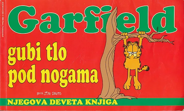 Garfield gubi tlo pod nogama