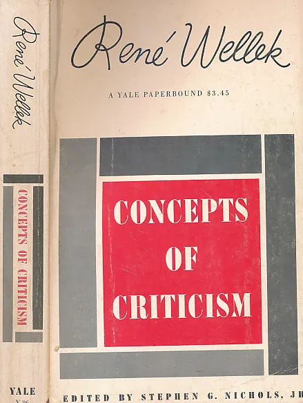 Concepts of Criticism
