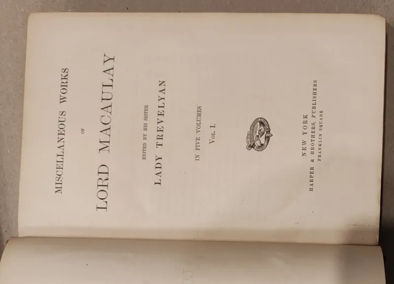 MISCELLANEOUS WORKS 1-5