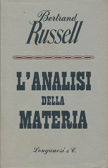 L'analisi della materia
