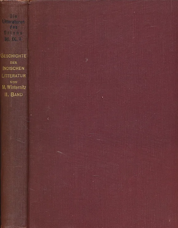 Geschichte der Indischen Litteratur. Zweiter Band