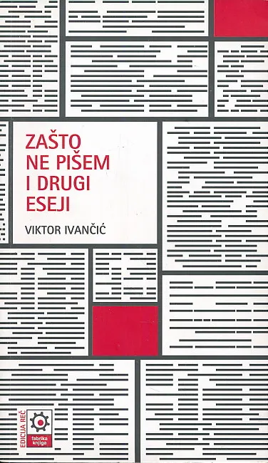 Zašto ne pišem i drugi eseji