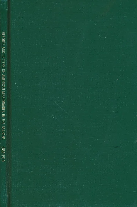 Reports and letters of American missionaries