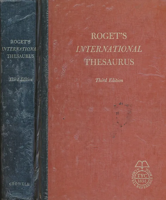 Rogets International Thesaurus - Third Edition