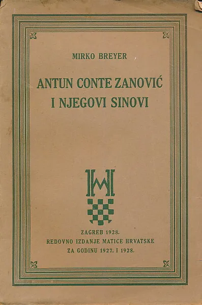 Antun Conte Zaninović i njegovi sinovi