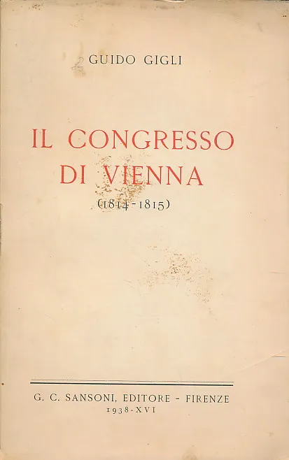 Il congresso di Vienna (1814 - 1815)