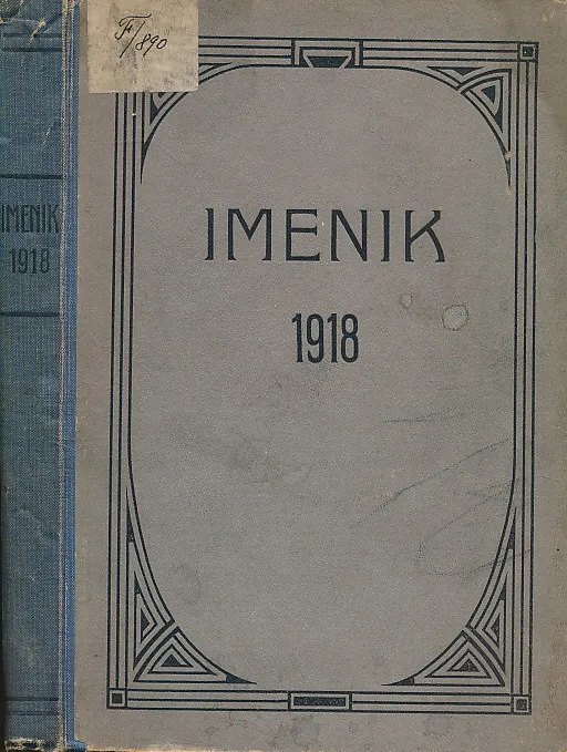 Imenik 1918