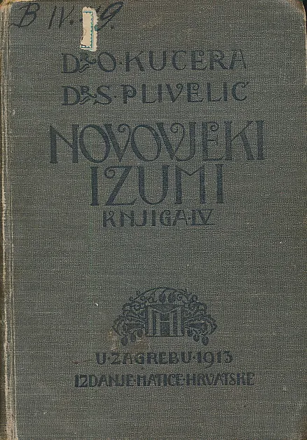 Novovjeki izumi, knjiga IV.