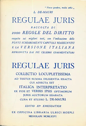 Regulae Juris