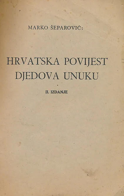 Hrvatska povijest djedova unuku
