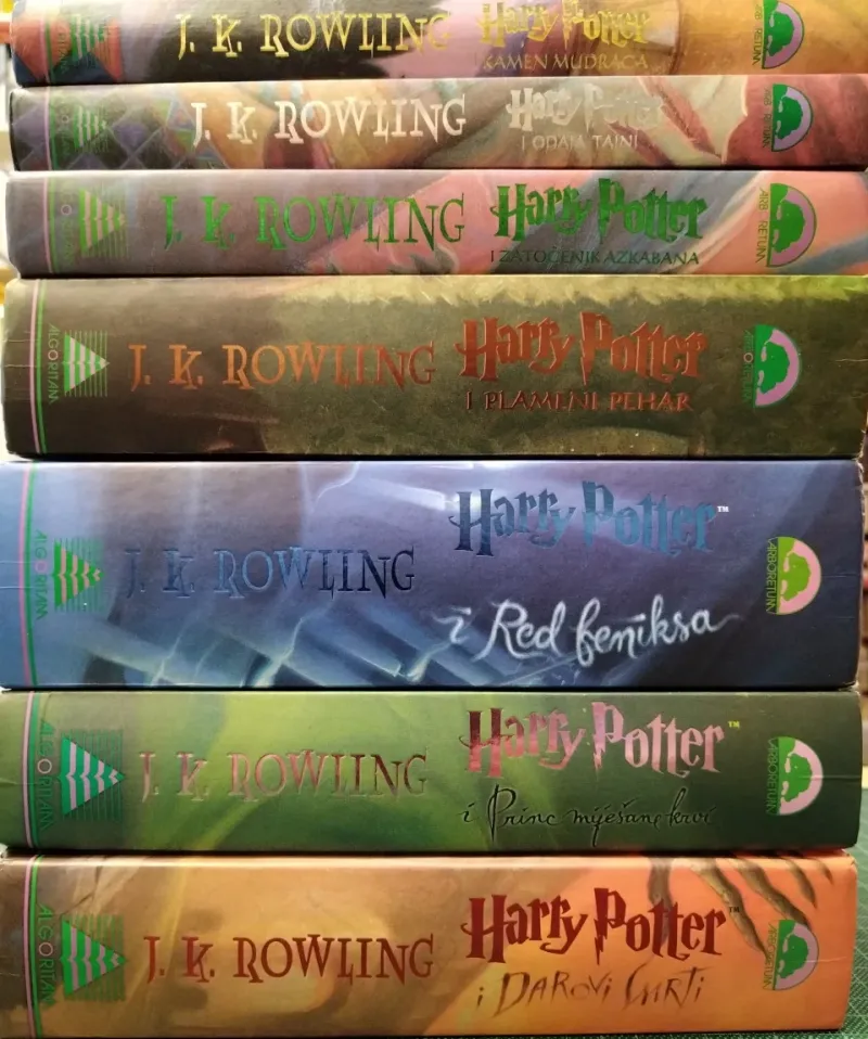 Harry Potter 1-7 (komplet)