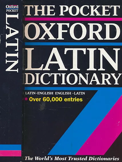 The Pocket Oxford Latin Dictionary