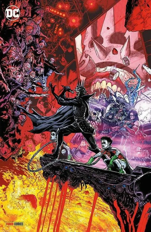 Batman - Death Metal 7 - Variant Metal - DC Crossover 13