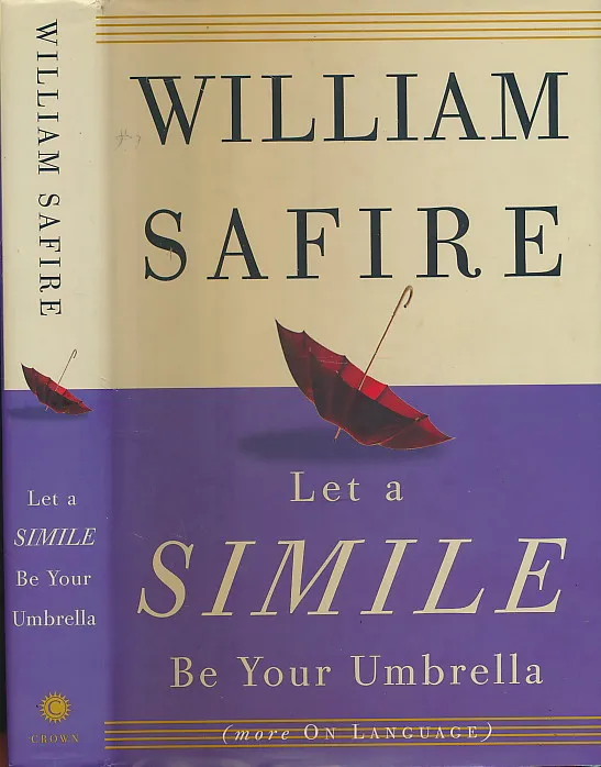 Let a Simile Be Your Umbrella