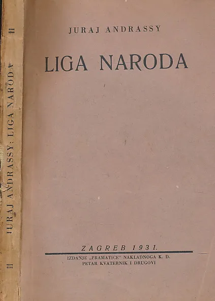 Liga naroda : njezino ustrojstvo i djelovanje