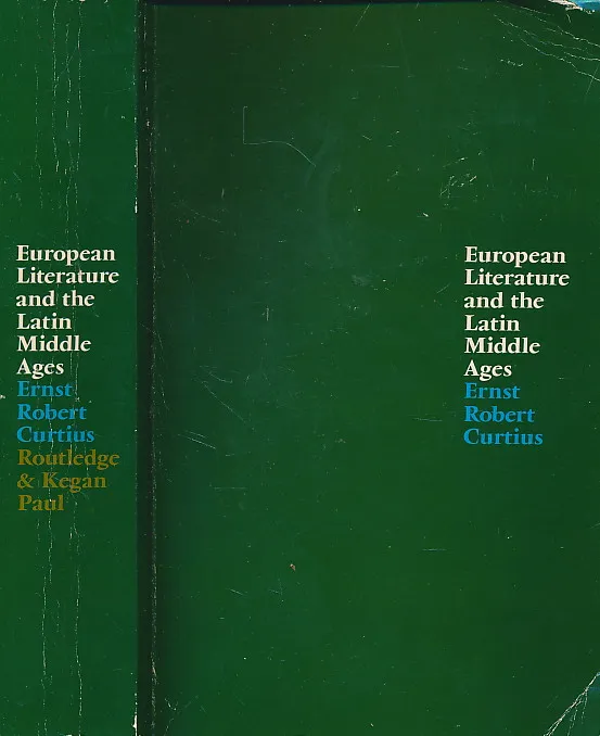 European Literature and the Latin Middle Ages