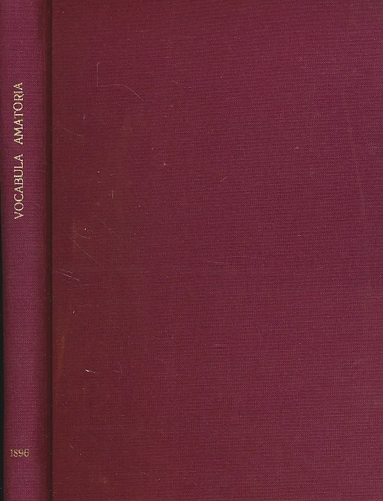 Vocabula Amatoria