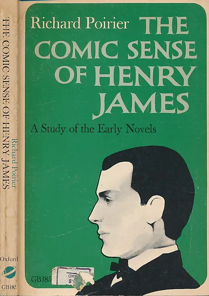 The Comic Sense of Henry James: A Study of the Early Novels
