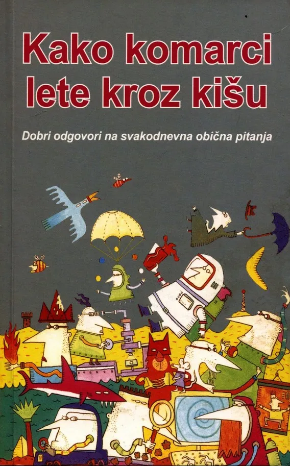 Kako komarci lete kroz kišu