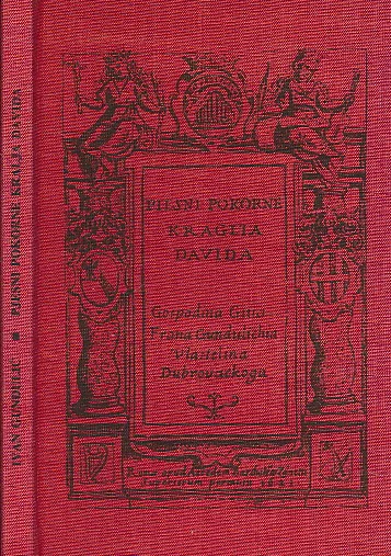 Piesni pokorne kraglia Davida
